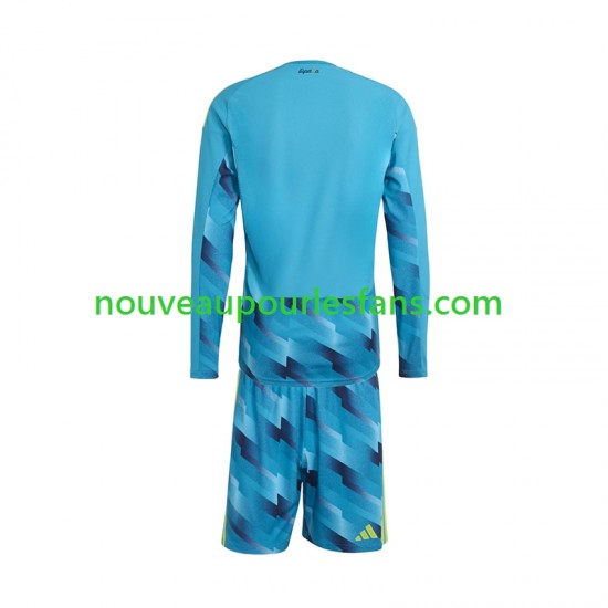 Maillot Espagne Gardien Enfant Tenue Domicile Coupe du Monde 2026 Manche Longue