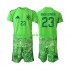 Maillot Espagne Unai Simon 23 6th Green color Gardien Enfant Coupe du Monde 2026 Manche Courte