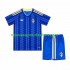 Maillot Suède Enfant Tenue Extérieur Coupe du Monde 2026 Manche Courte
