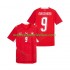 Maillot Suisse Johan Manzambi 9 Homme Tenue Domicile Coupe du Monde 2026 Manche Courte