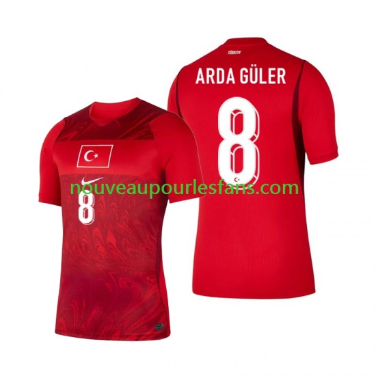 Maillot Turquie Arda Guler 8 Homme Tenue Domicile Coupe du Monde 2026 Manche Courte