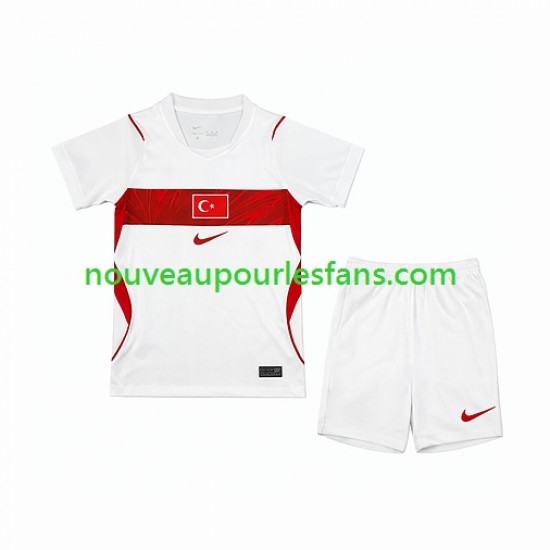 Maillot Turquie Enfant Tenue Extérieur Coupe du Monde 2026 Manche Courte