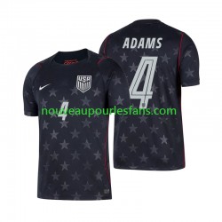 Maillot États-Unis Tyler Adams 4 Homme Tenue Extérieur Coupe du Monde 2026 Manche Courte