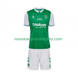 Maillot AS Saint-Etienne Enfant Tenue Domicile 2025-2026 Manche Courte