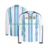 Maillot Argentine Homme Tenue Domicile Coupe du Monde 2026 Manche Longue