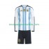 Maillot Argentine Enfant Tenue Domicile Coupe du Monde 2026 Manche Longue