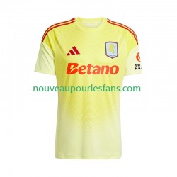 Maillot Aston Villa Gardien Homme Tenue Extérieur 2025-2026 Manche Courte