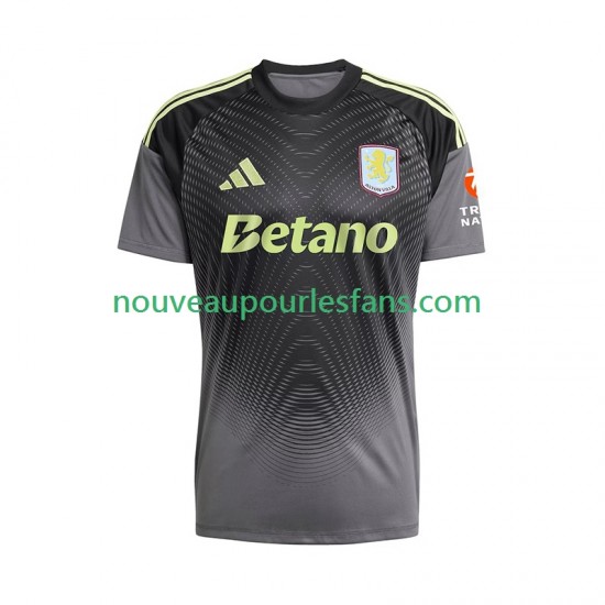 Maillot Aston Villa Gardien Homme Tenue Domicile 2025-2026 Manche Courte