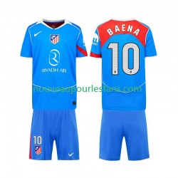 Maillot Atlético Madrid Alex Baena 10 Enfant Tenue 3ème 2025-2026 Manche Courte