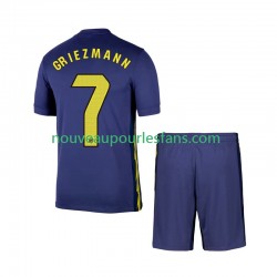 Maillot Atlético Madrid Antoine Griezmann 7 Enfant Tenue Extérieur 2025-2026 Manche Courte