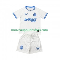 Maillot Club Brugge Enfant Tenue Extérieur 2025-2026 Manche Courte
