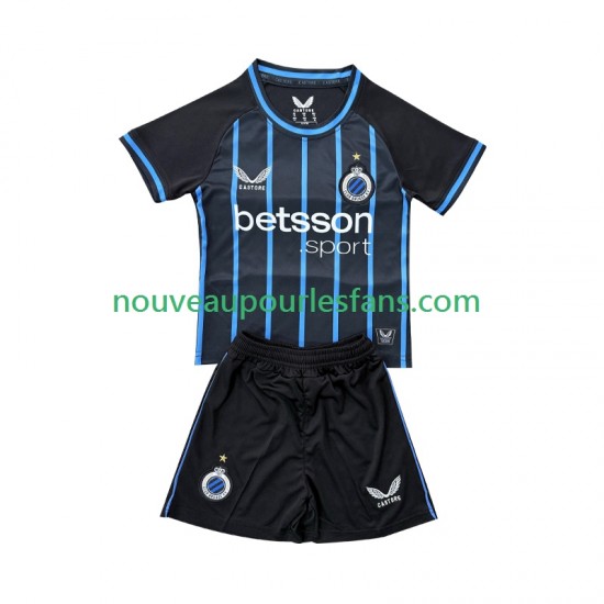 Maillot Club Brugge Enfant Tenue Domicile 2025-2026 Manche Courte