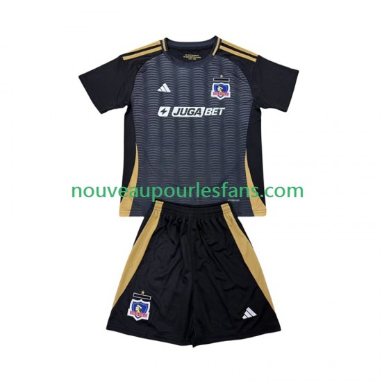 Maillot Colo-Colo Enfant Tenue Extérieur 2025-2026 Manche Courte