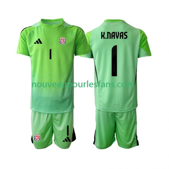 Maillot Costa Rica Keylor Navas 1 Gardien Enfant Tenue Domicile 2025 Manche Courte