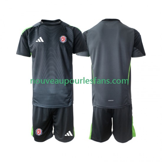 Maillot Costa Rica Gardien Enfant Tenue Extérieur 2025 Manche Courte
