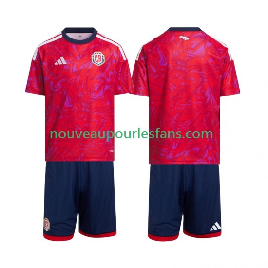Maillot Costa Rica Enfant Tenue Domicile 2026 Manche Courte