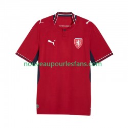 Maillot Tchéquie Homme Tenue Domicile 2026 Manche Courte