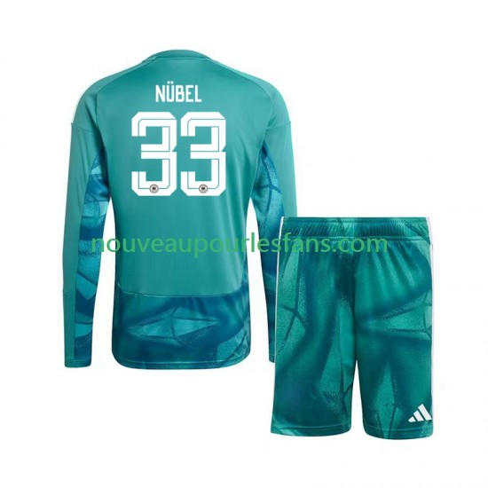 Maillot Allemagne Alexander Nubel 33 Gardien Enfant Tenue Domicile Coupe du Monde 2026 Manche Longue