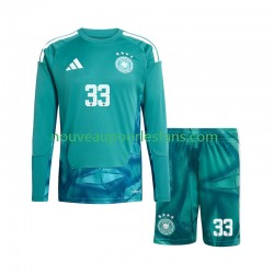 Maillot Allemagne Alexander Nubel 33 Gardien Enfant Tenue Domicile Coupe du Monde 2026 Manche Longue