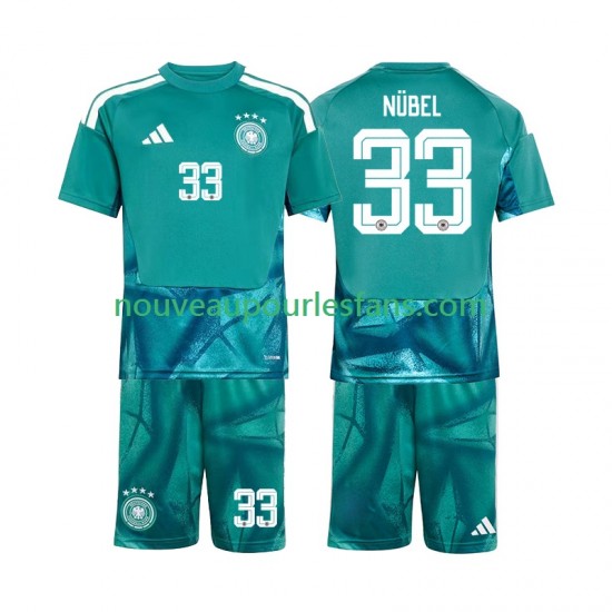 Maillot Allemagne Alexander Nubel 33 Gardien Enfant Tenue Domicile Coupe du Monde 2026 Manche Courte