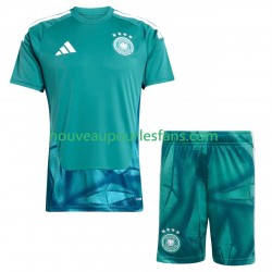 Maillot Allemagne Gardien Enfant Tenue Domicile Coupe du Monde 2026 Manche Courte