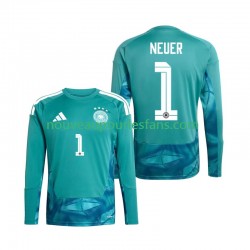Maillot Allemagne Manuel Neuer 1 Gardien Homme Tenue Domicile Coupe du Monde 2026 Manche Longue