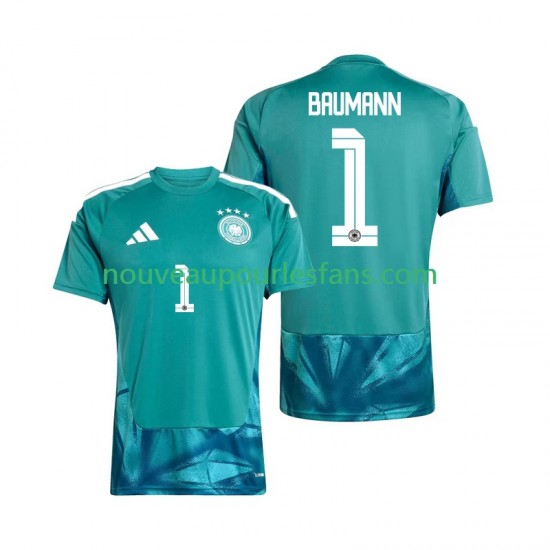 Maillot Allemagne Oliver Baumann 1 Gardien Homme Tenue Domicile Coupe du Monde 2026 Manche Courte