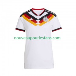 Maillot Allemagne Femme Tenue Domicile Coupe du Monde 2026 Manche Courte