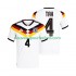 Maillot Allemagne Jonathan Tah 4 Homme Tenue Domicile Coupe du Monde 2026 Manche Courte