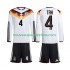 Maillot Allemagne Jonathan Tah 4 Enfant Tenue Domicile Coupe du Monde 2026 Manche Longue
