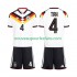 Maillot Allemagne Jonathan Tah 4 Enfant Tenue Domicile Coupe du Monde 2026 Manche Courte