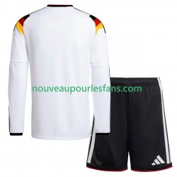 Maillot Allemagne Enfant Tenue Domicile Coupe du Monde 2026 Manche Longue