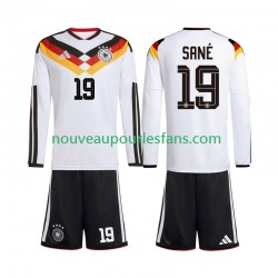 Maillot Allemagne Leroy Sane 19 Enfant Tenue Domicile Coupe du Monde 2026 Manche Longue