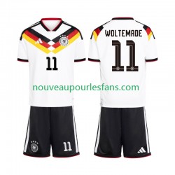 Maillot Allemagne Woltemade 11 Enfant Tenue Domicile Coupe du Monde 2026 Manche Courte