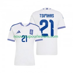 Maillot Grèce Konstantinos Tsimikas 21 Homme Tenue Domicile 2026 Manche Courte