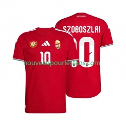 Maillot Hongrie Szoboszlai 10 Homme Tenue Domicile Coupe du Monde 2026 Manche Courte