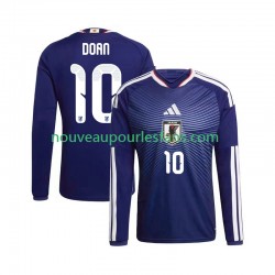 Maillot Japon Ritsu Doan 10 Homme Tenue Domicile Coupe du Monde 2026 Manche Longue