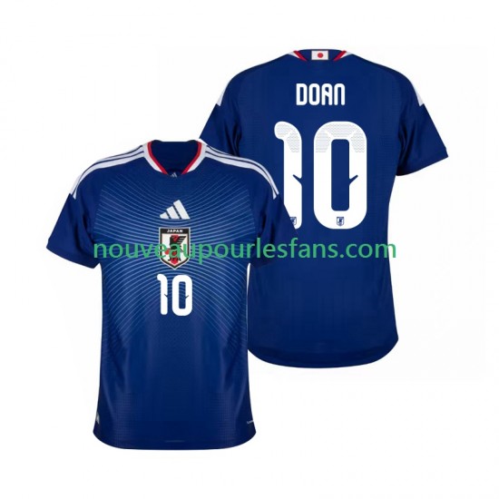 Maillot Japon Ritsu Doan 10 Homme Tenue Domicile Coupe du Monde 2026 Manche Courte