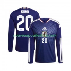 Maillot Japon Kubo 20 Homme Tenue Domicile Coupe du Monde 2026 Manche Longue