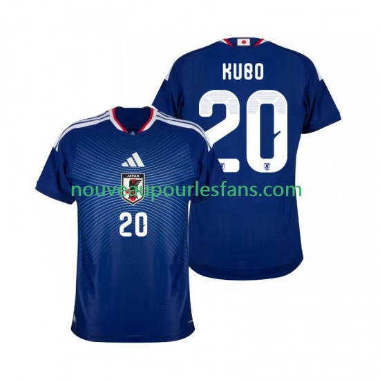 Maillot Japon Kubo 20 Homme Tenue Domicile Coupe du Monde 2026 Manche Courte