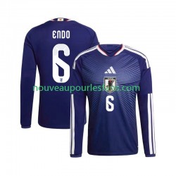 Maillot Japon Wataru Endo 6 Homme Tenue Domicile Coupe du Monde 2026 Manche Longue