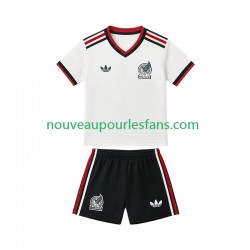 Maillot Mexique Enfant Tenue Extérieur Coupe du Monde 2026 Manche Courte