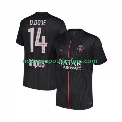 Maillot Paris Saint-Germain Desire Doue 14 Homme Tenue 4ème 2025-2026 Manche Courte