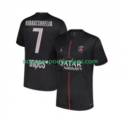 Maillot Paris Saint-Germain Khvicha Kvaratskhelia 7 Homme Tenue 4ème 2025-2026 Manche Courte