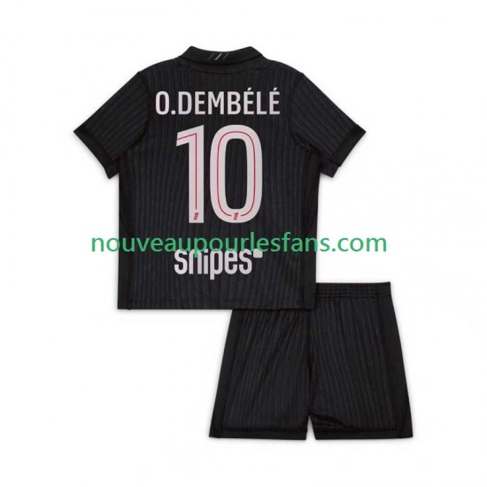 Maillot Paris Saint-Germain Ousmane Dembele 10 Enfant Tenue 4ème 2025-2026 Manche Courte