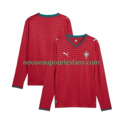 Maillot Portugal Homme Tenue Domicile Coupe du Monde 2026 Manche Longue