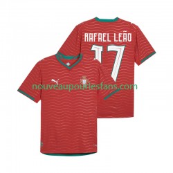 Maillot Portugal Rafael Leao 17 Homme Tenue Domicile Coupe du Monde 2026 Manche Courte