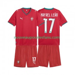 Maillot Portugal Rafael Leao 17 Enfant Tenue Domicile Coupe du Monde 2026 Manche Courte