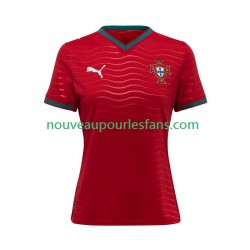 Maillot Portugal Femme Tenue Domicile Coupe du Monde 2026 Manche Courte