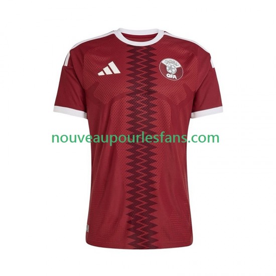 Maillot Qatar Homme Tenue Domicile Coupe du Monde 2026 Manche Courte